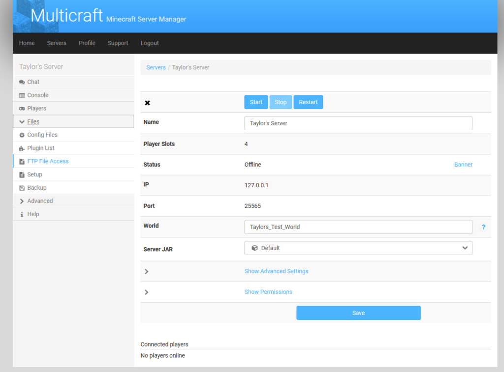 Installing Mods On A Minecraft Java Server Using Multicraft And The ...